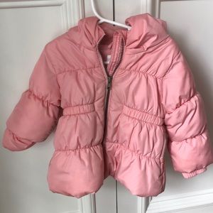 Toddler Girls Old Navy Pink Winter puffer Size 2t